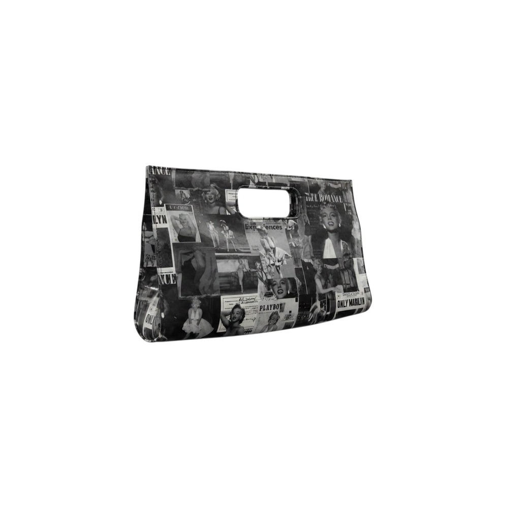 Unbranded Marilyn Monroe Clutch Womens OS Black White Excellent Newspaper Print